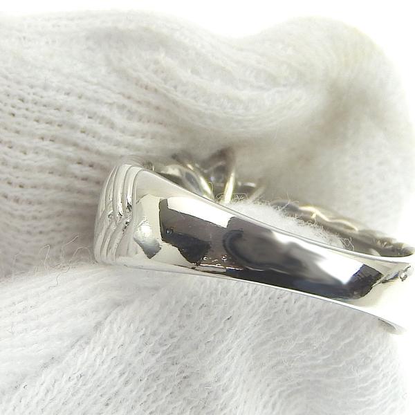 Platinum Sapphire Ring in Great Condition