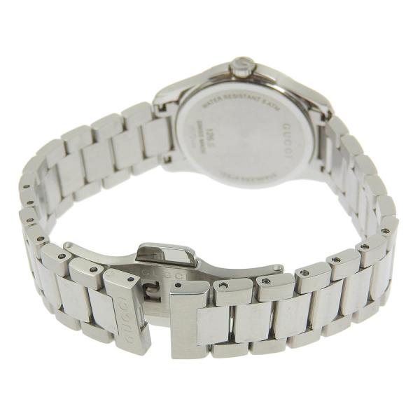 GUCCI G-Timeless Ladies' Quartz Battery Watch with Date, Stainless Steel, Brown in Great Condition