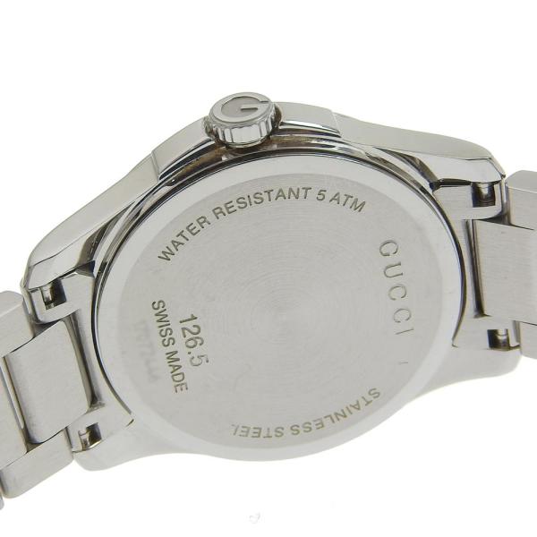 GUCCI G-Timeless Ladies' Quartz Battery Watch with Date, Stainless Steel, Brown in Great Condition