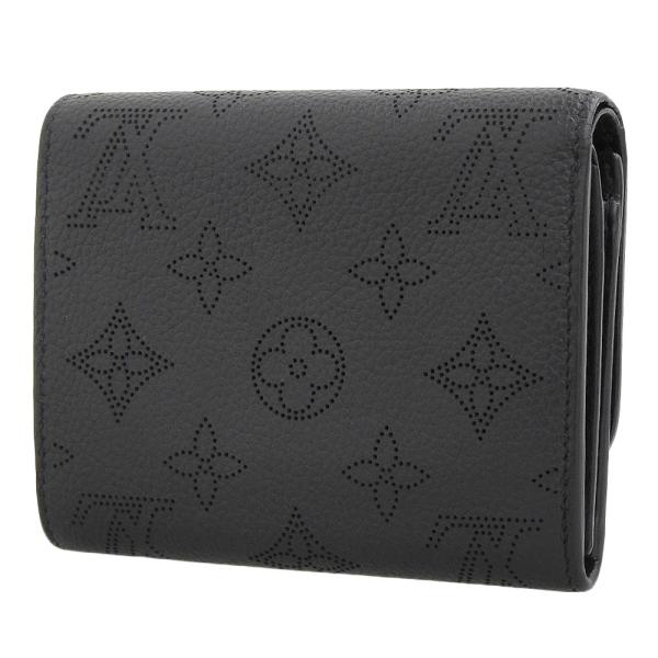 Louis Vuitton Iris Compact Wallet Leather Short Wallet M62540 in Good condition