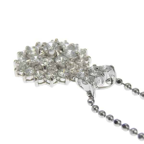 No Brand Luxurious 2ct Diamond Necklace in Platinum PT850/PT900 - Ladies' Elegance in Excellent Condition