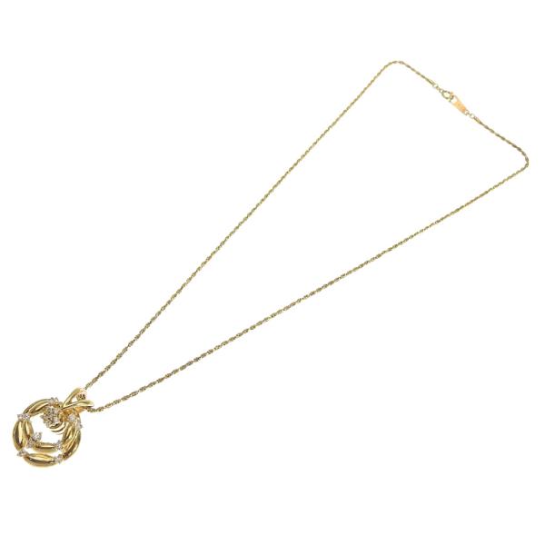 0.30ct Melee Diamond Necklace in K18 Yellow Gold
