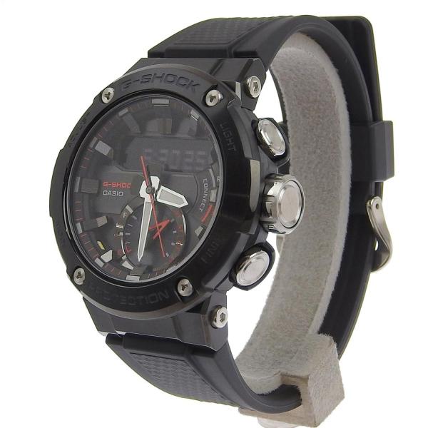 Other  Casio G-Shock Super Illuminator Tough Solar Men's Solar Radio Watch, Carbon/SS/Rubber in Black (Pre-owned) GST B200 in Excellent condition