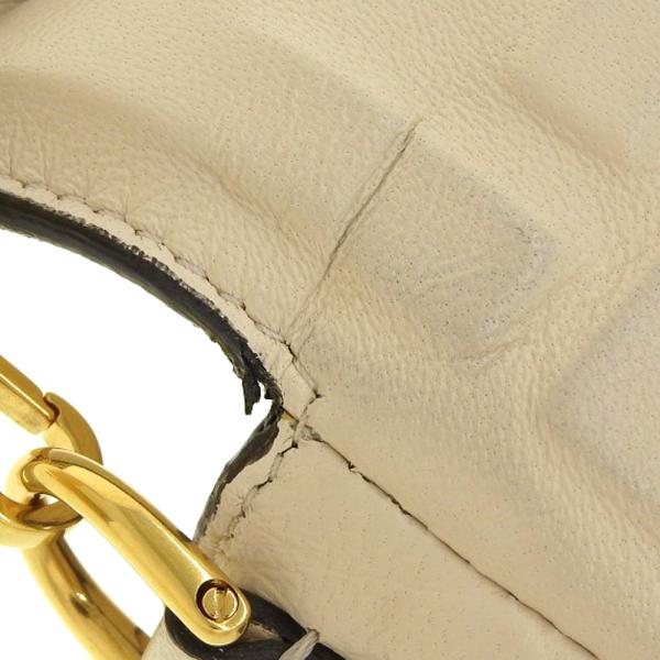 Zucca Embossed Leather Baguette Mini in Great Condition