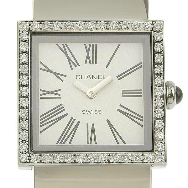 Quartz Mademoiselle Factory Diamond Wrist Watch in Great Condition