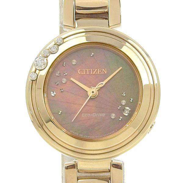 Citizen L Eco-Drive Ladies Wristwatch in Gold [Pre-owned] in Great Condition