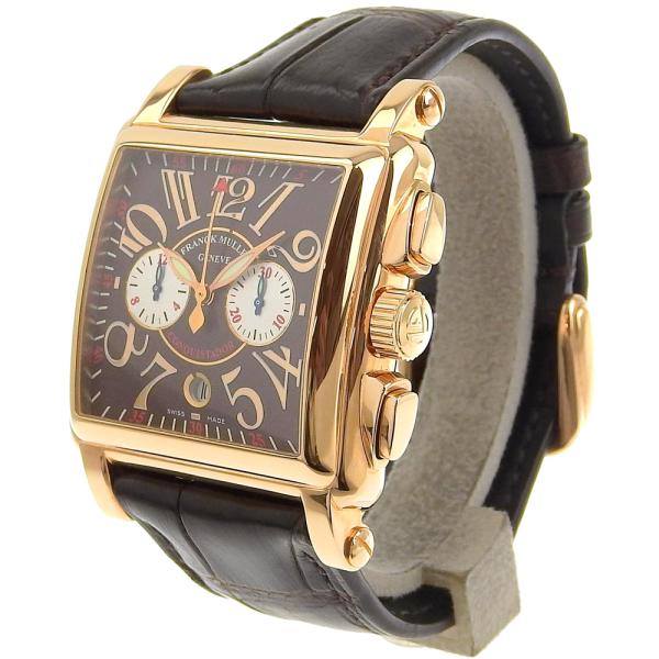 Franck Muller Conquistador Cortez Relief Chronograph Ladies Wristwatch 10000HCC