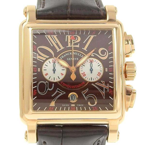 Franck Muller Conquistador Cortez Relief Chronograph Ladies Wristwatch in Excellent Condition