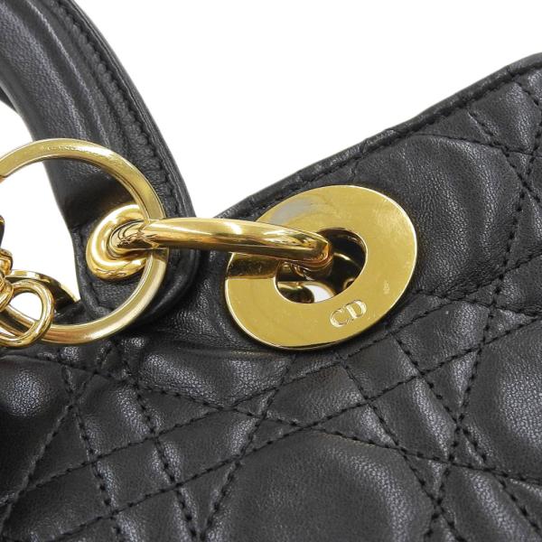 Dior null Leather Handbag MA 0917 in Very Good Condition