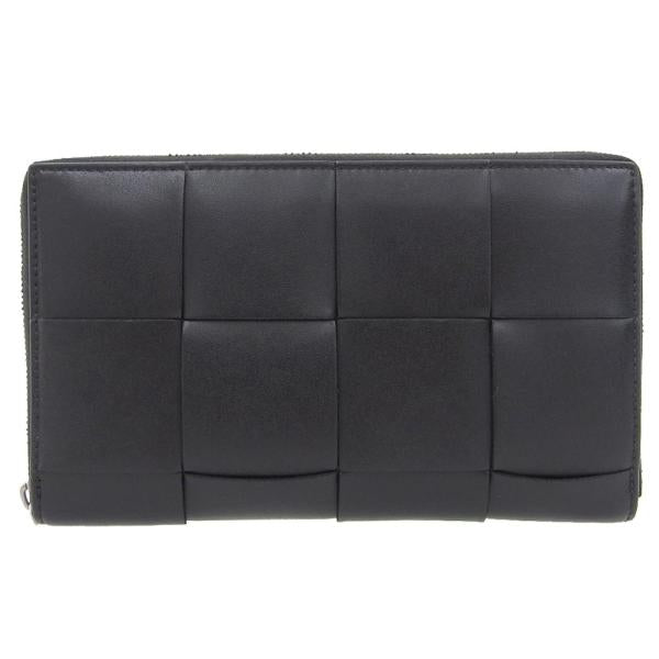 Bottega Veneta null Leather Long Wallet 690945.0 in  Condition