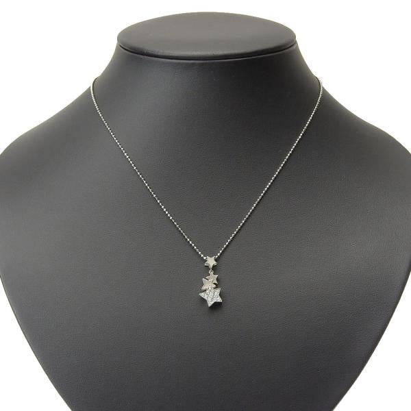 [LuxUness] 18k Gold Diamond Star Pendant Necklace Metal Necklace in Excellent condition
