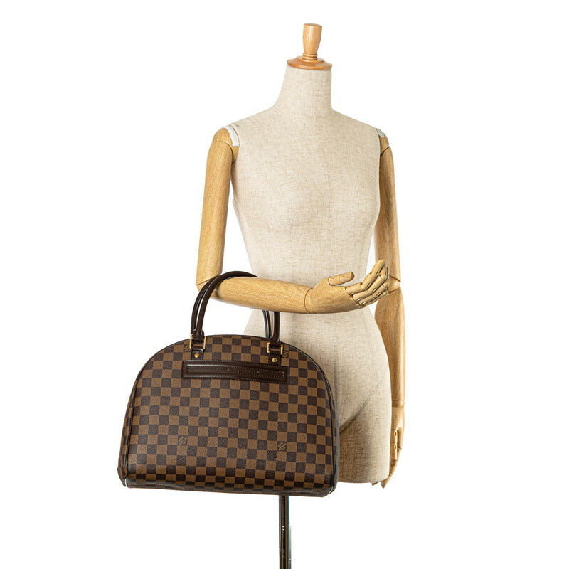 Louis Vuitton Damier Nolita Handbag Brown