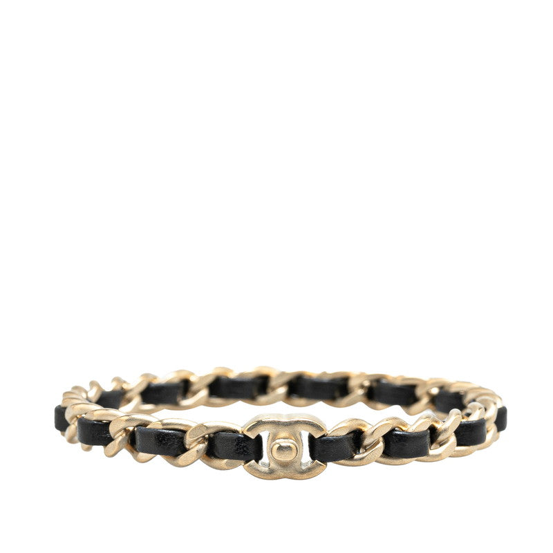 Chanel Coco Mark Turnlock Chain Bangle