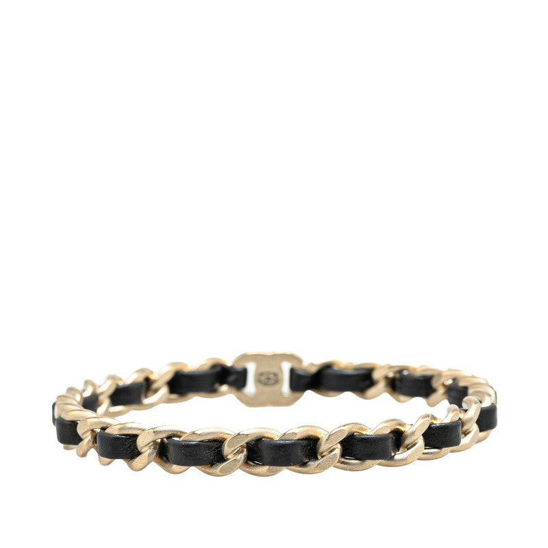 Chanel Coco Mark Turnlock Chain Bangle