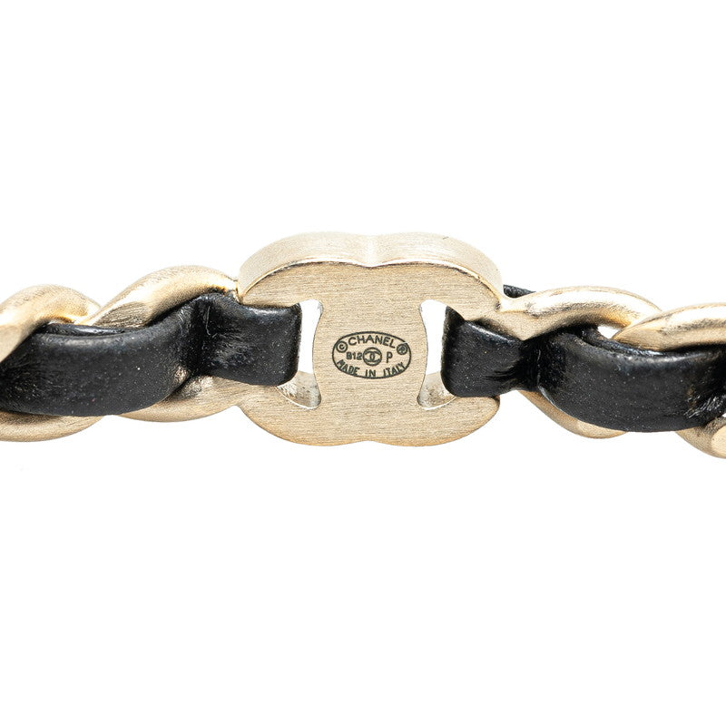 Chanel Coco Mark Turnlock Chain Bangle