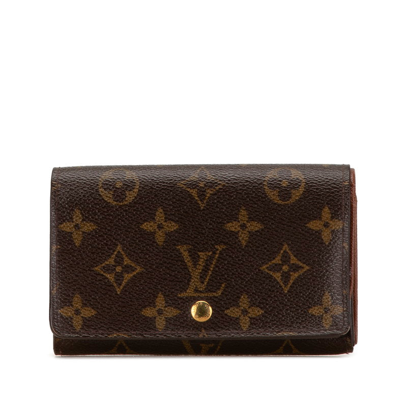 Louis Vuitton Monogram Wallet M61736 Brown