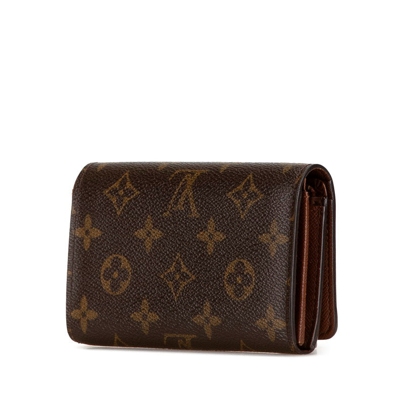 Louis Vuitton Monogram Wallet M61736 Brown