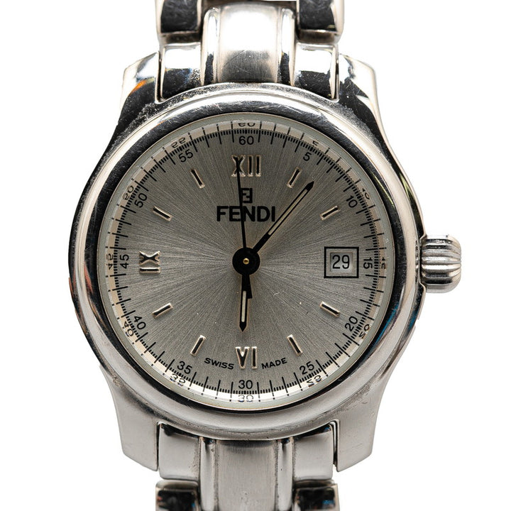 Fendi Stainless Steel Quartz Watch 210L in Very Good Condition