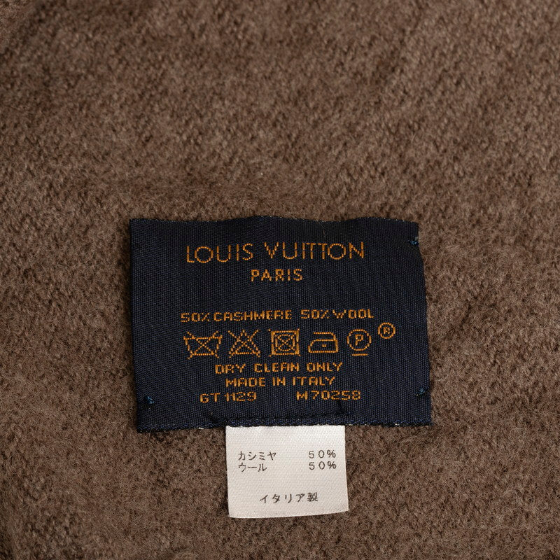 Louis Vuitton Wool Cashmere Gradient Scarf M70258 in Very Good Condition