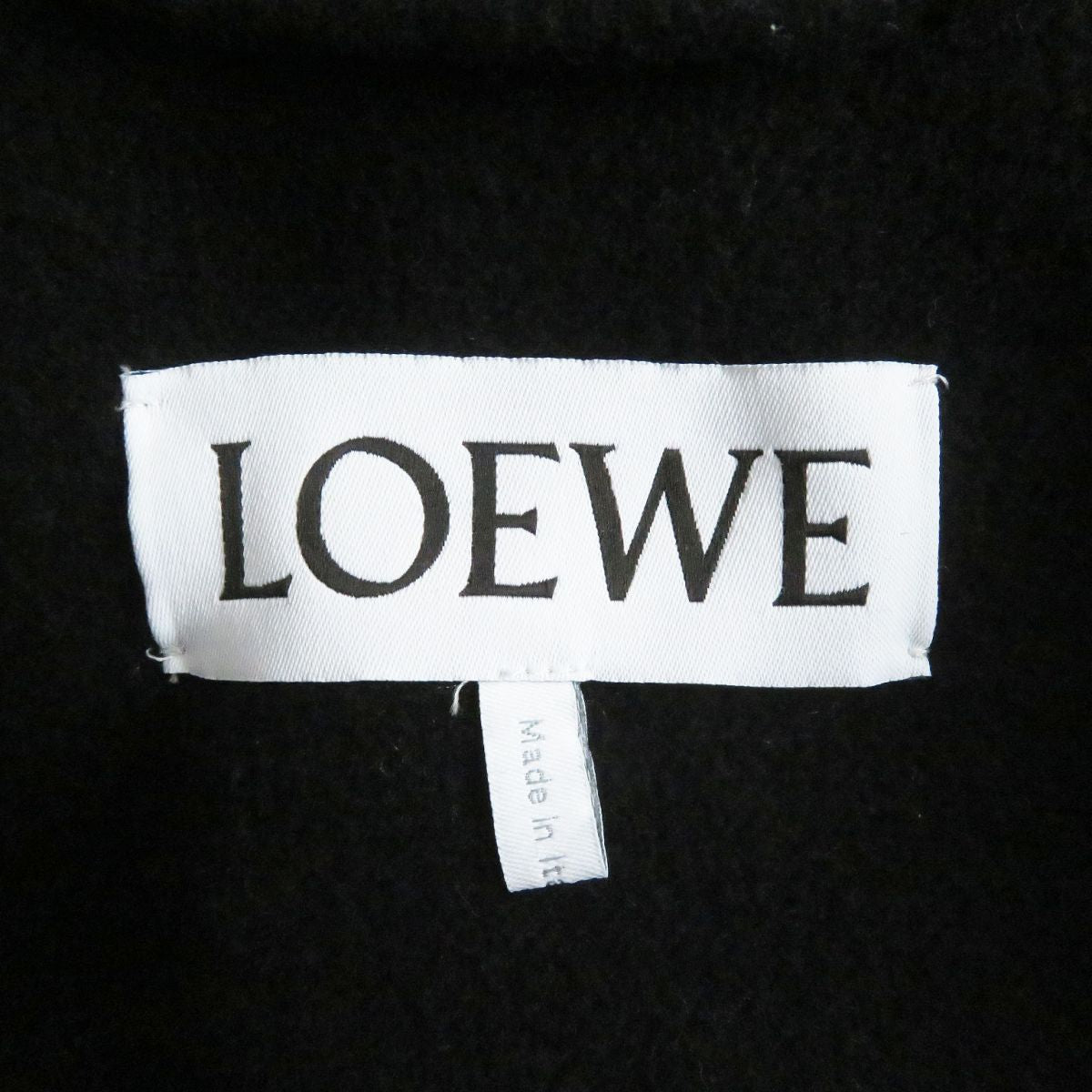 Loewe Wool Cashmere Long Gown Coat 44