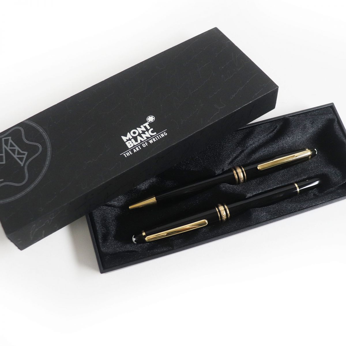 Montblanc Meisterstuck 14K Fountain Pen/Ballpoint Set