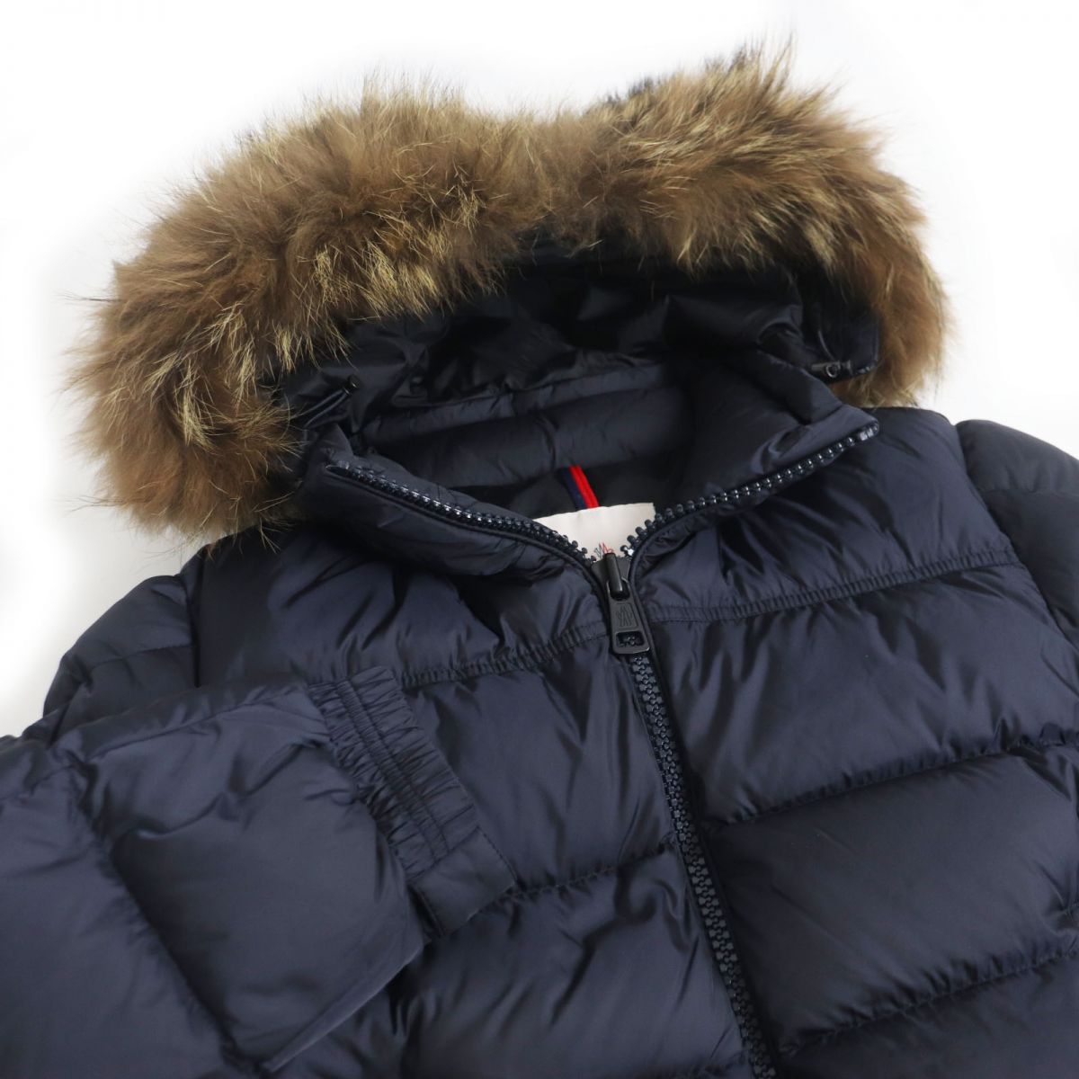 Moncler MARQUE Coyote Fur Hooded Down Jacket