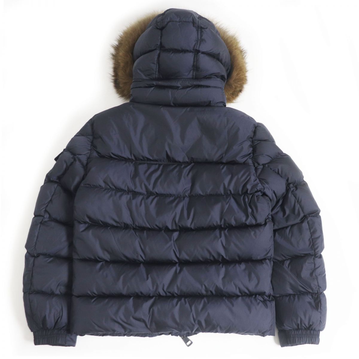 Moncler MARQUE Coyote Fur Hooded Down Jacket