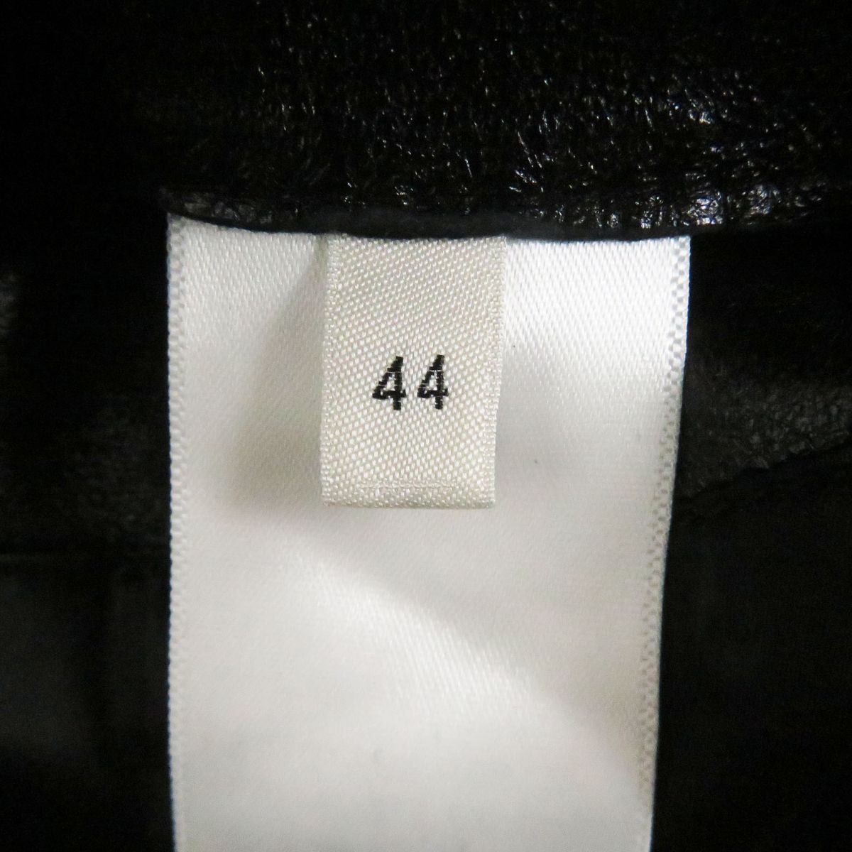 Celine Lambskin Leather Jacket Black 44