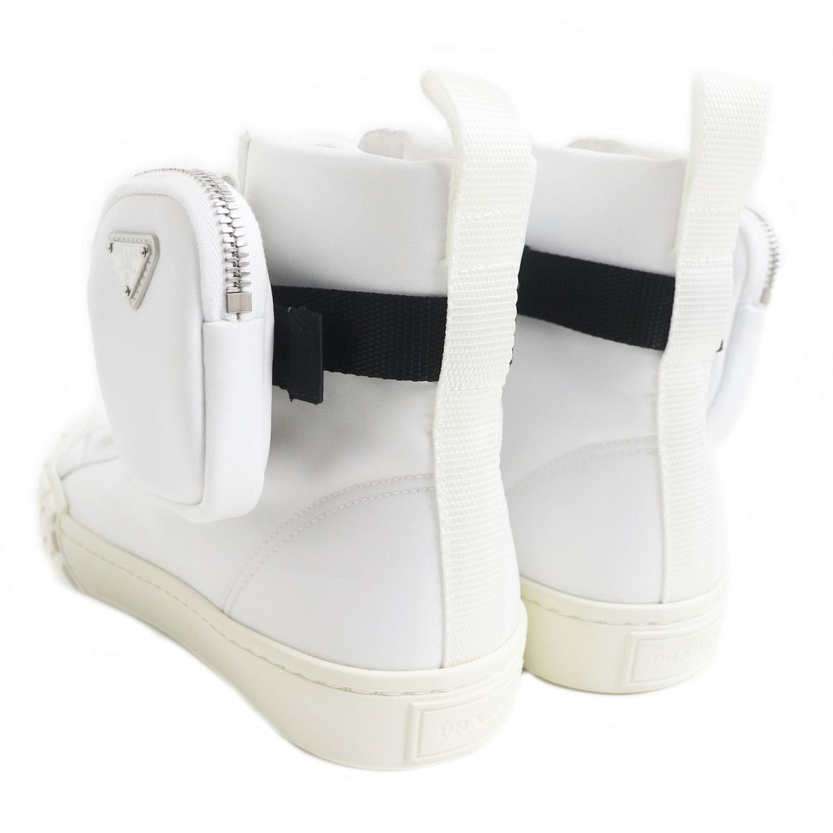 Prada Nylon High-Top Sneakers 2TC147