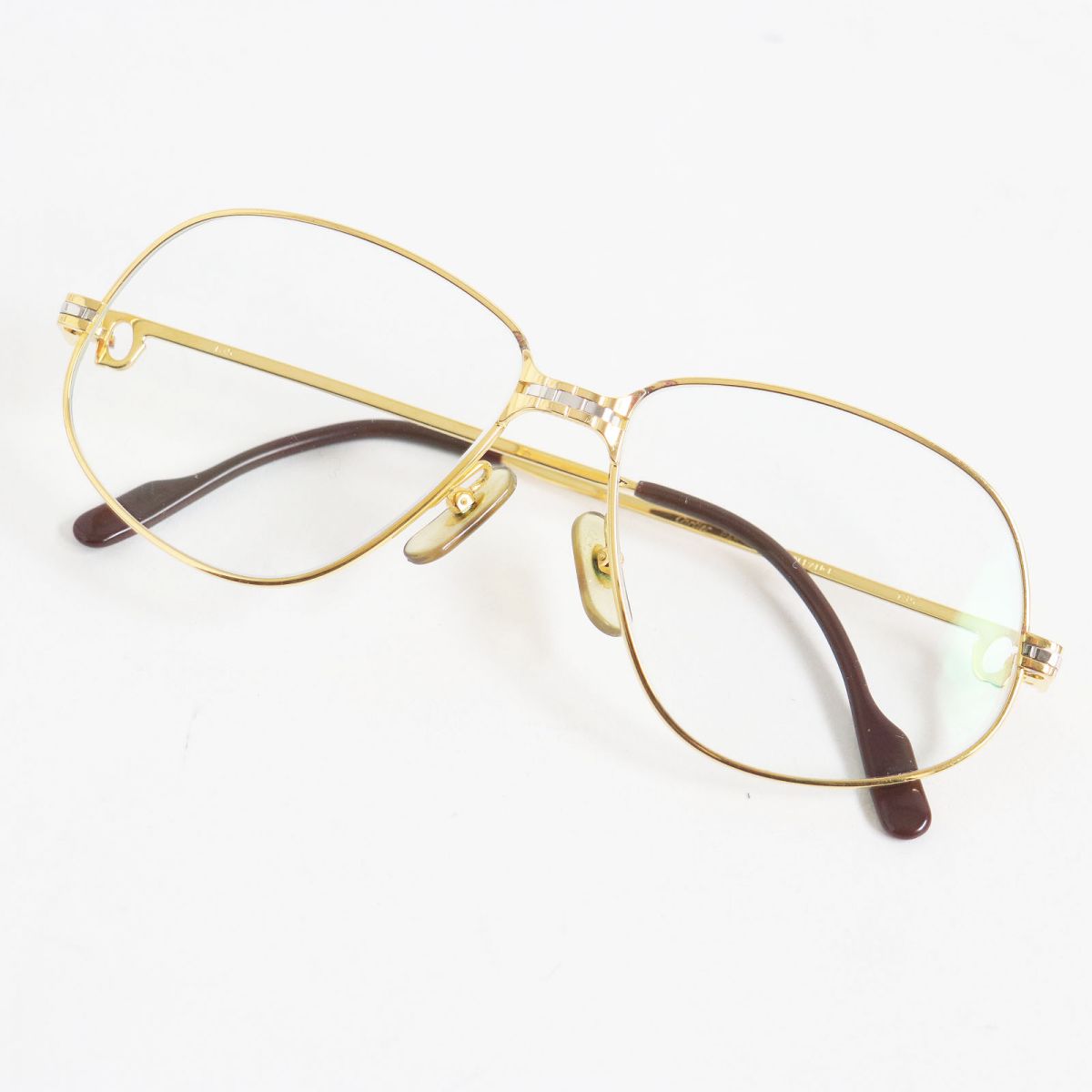 Cartier Maillon Panthere Teardrop Glasses Gold