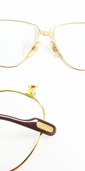 Cartier Maillon Panthere Teardrop Glasses Gold