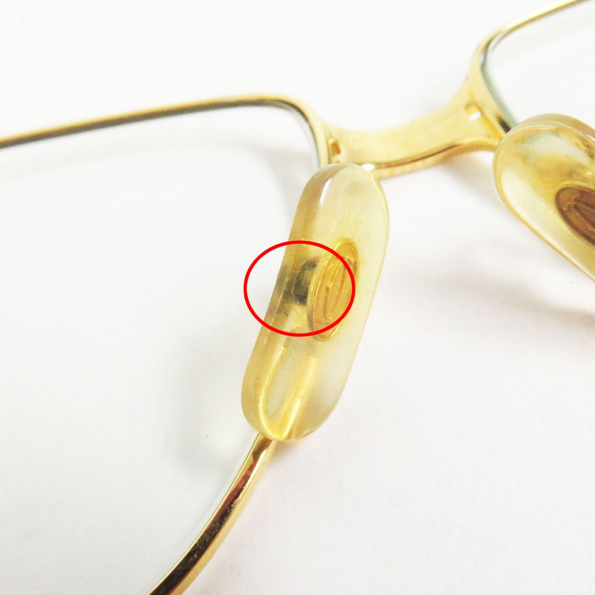 Cartier Maillon Panthere Teardrop Glasses Gold