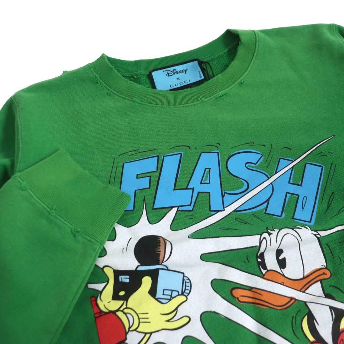 Gucci Disney Donald Duck Sweatshirt Green L