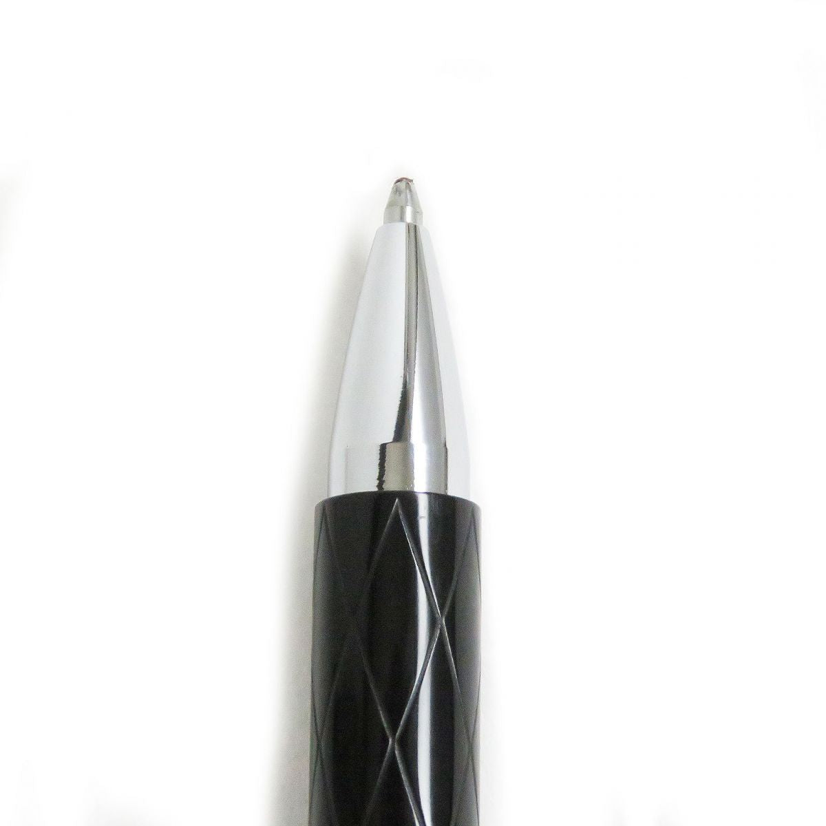 Faber-Castell Ambition Rhombus Ballpoint Pen Black Silver