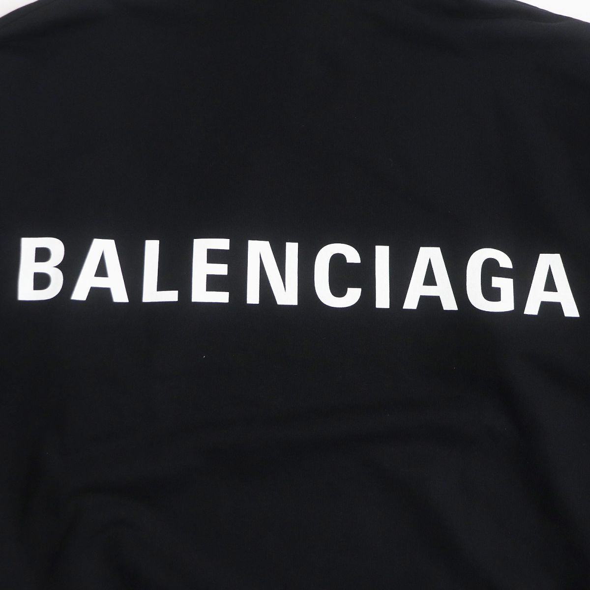 Balenciaga Cotton Hoodie Black S