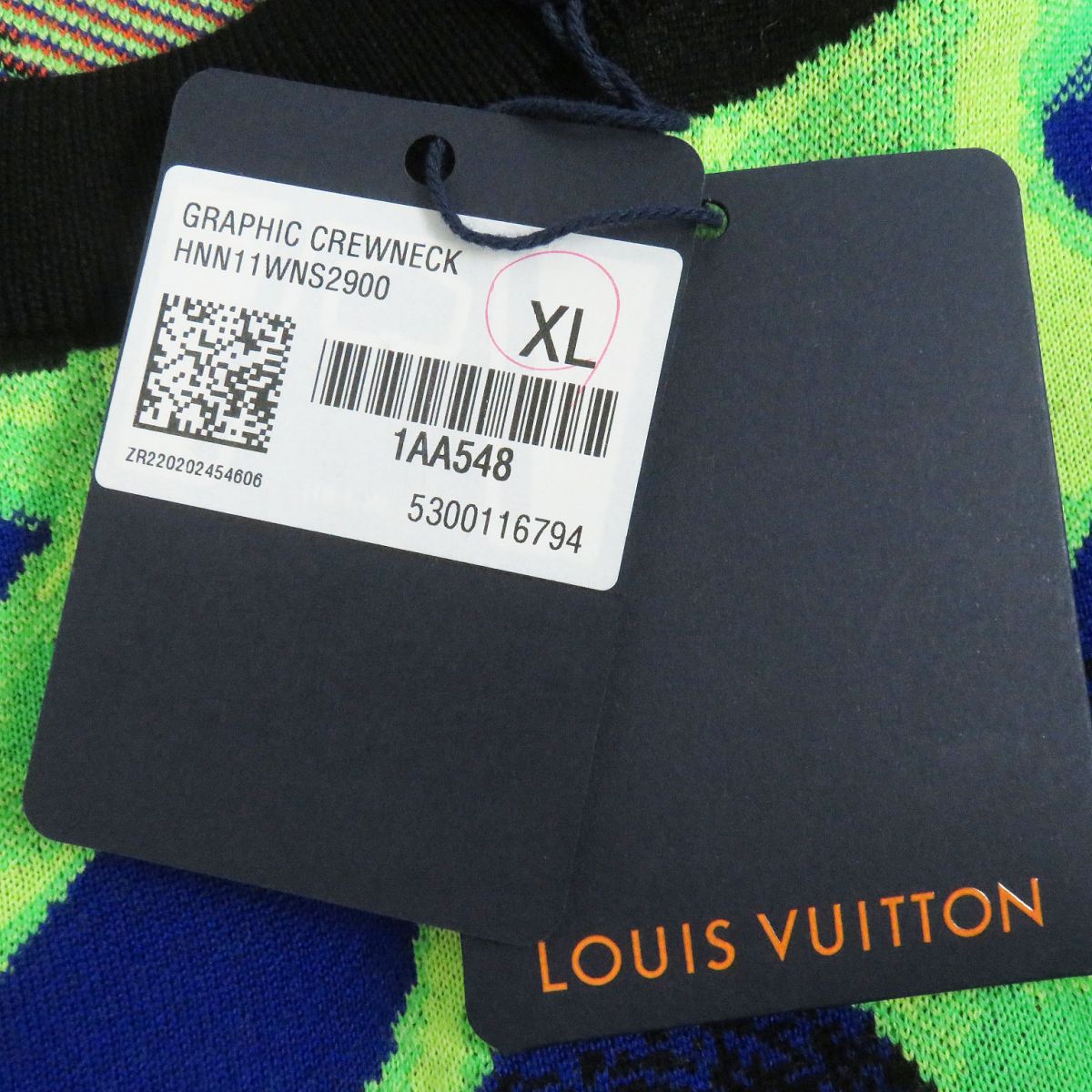 Louis Vuitton XL Wool Crew Neck Sweater