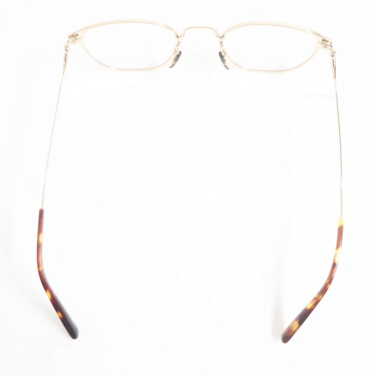 OLIVER PEOPLES Dayson Boston Glasses Brown Gold