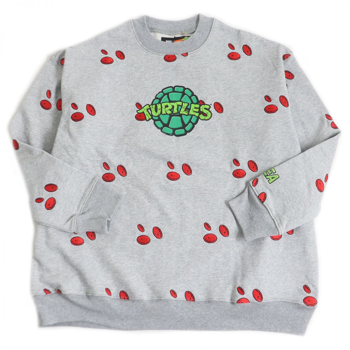 Windansea x TMNT Logo Sweatshirt Gray M