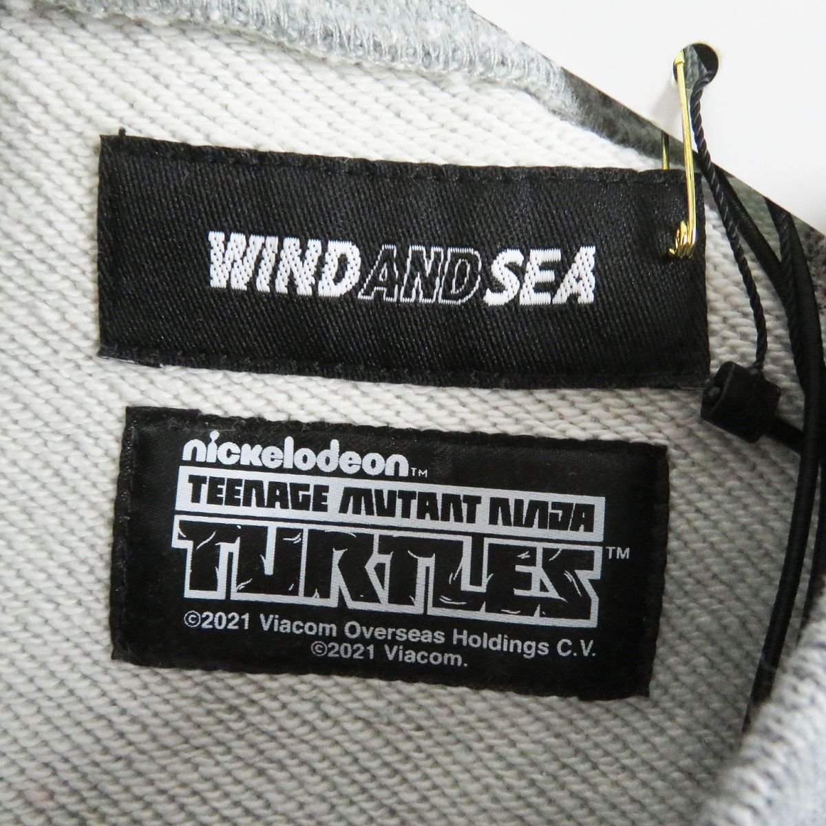 Windansea x TMNT Logo Sweatshirt Gray M