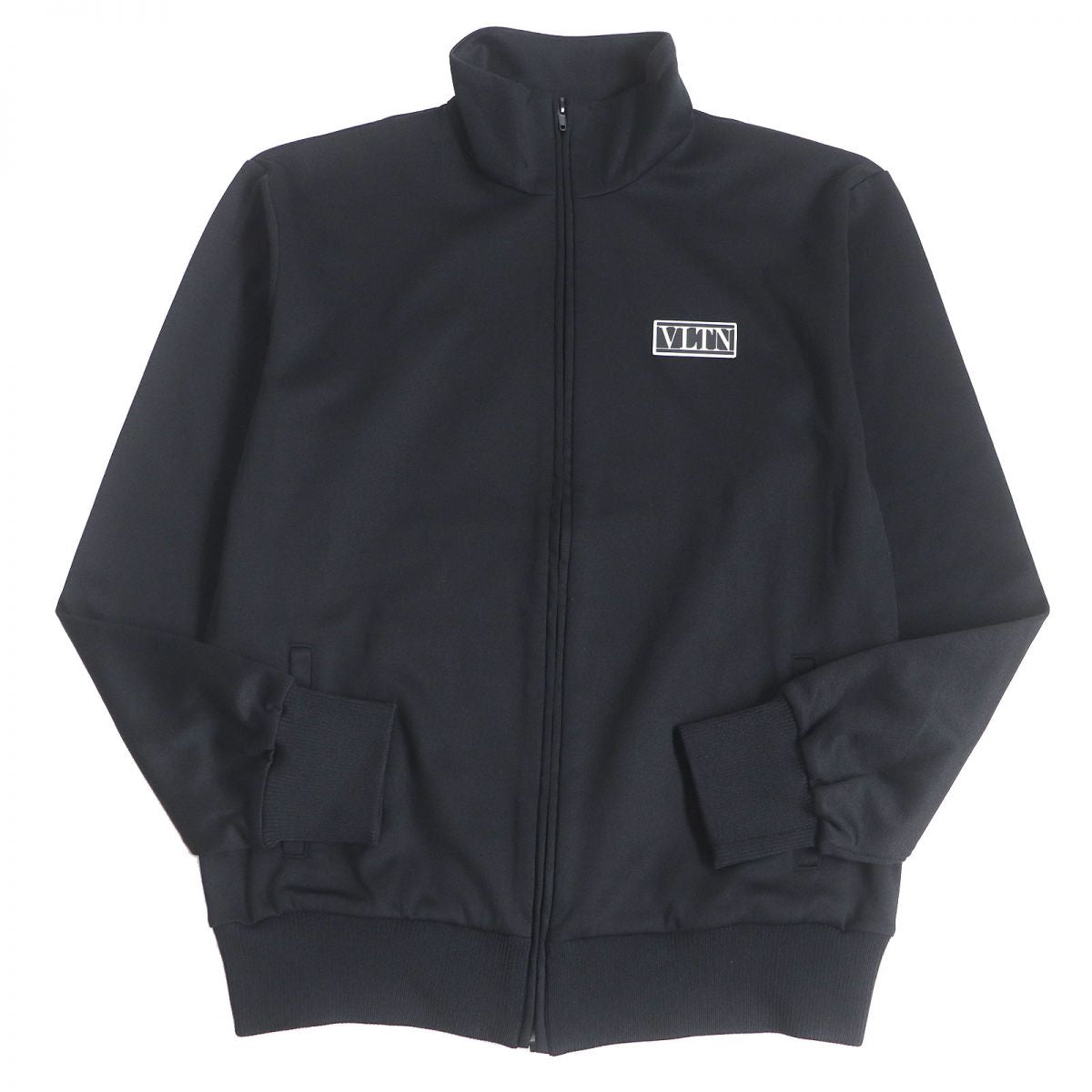 Valentino Cotton Track Jacket Black L