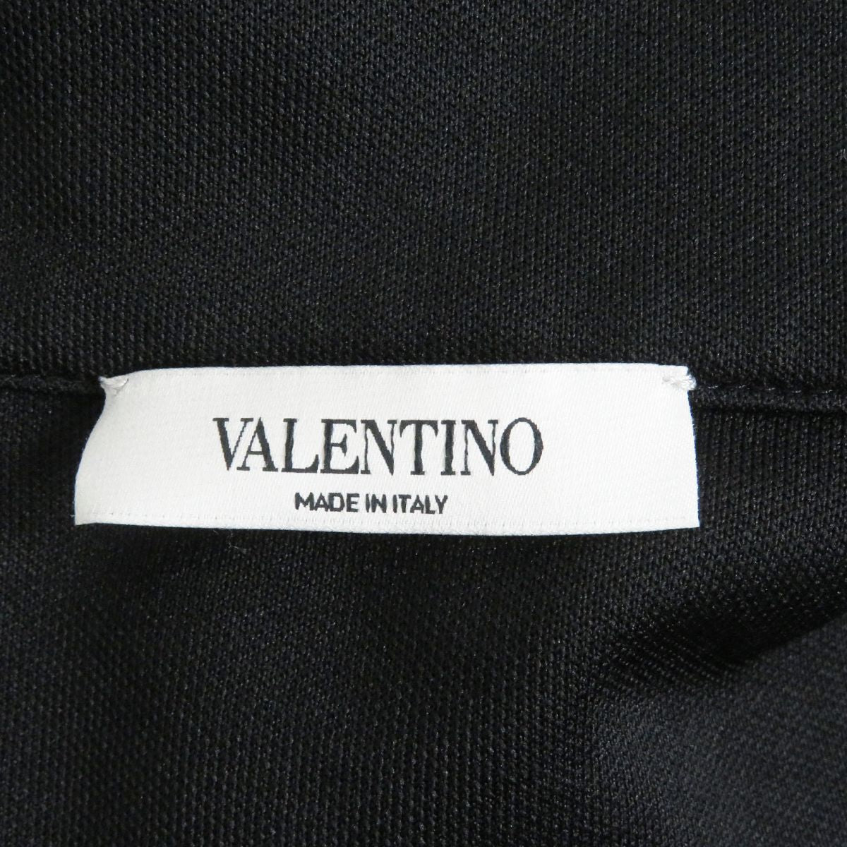 Valentino Cotton Track Jacket Black L