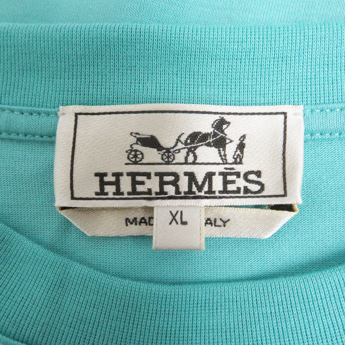 Hermes XL Cotton T-shirt Watch Print