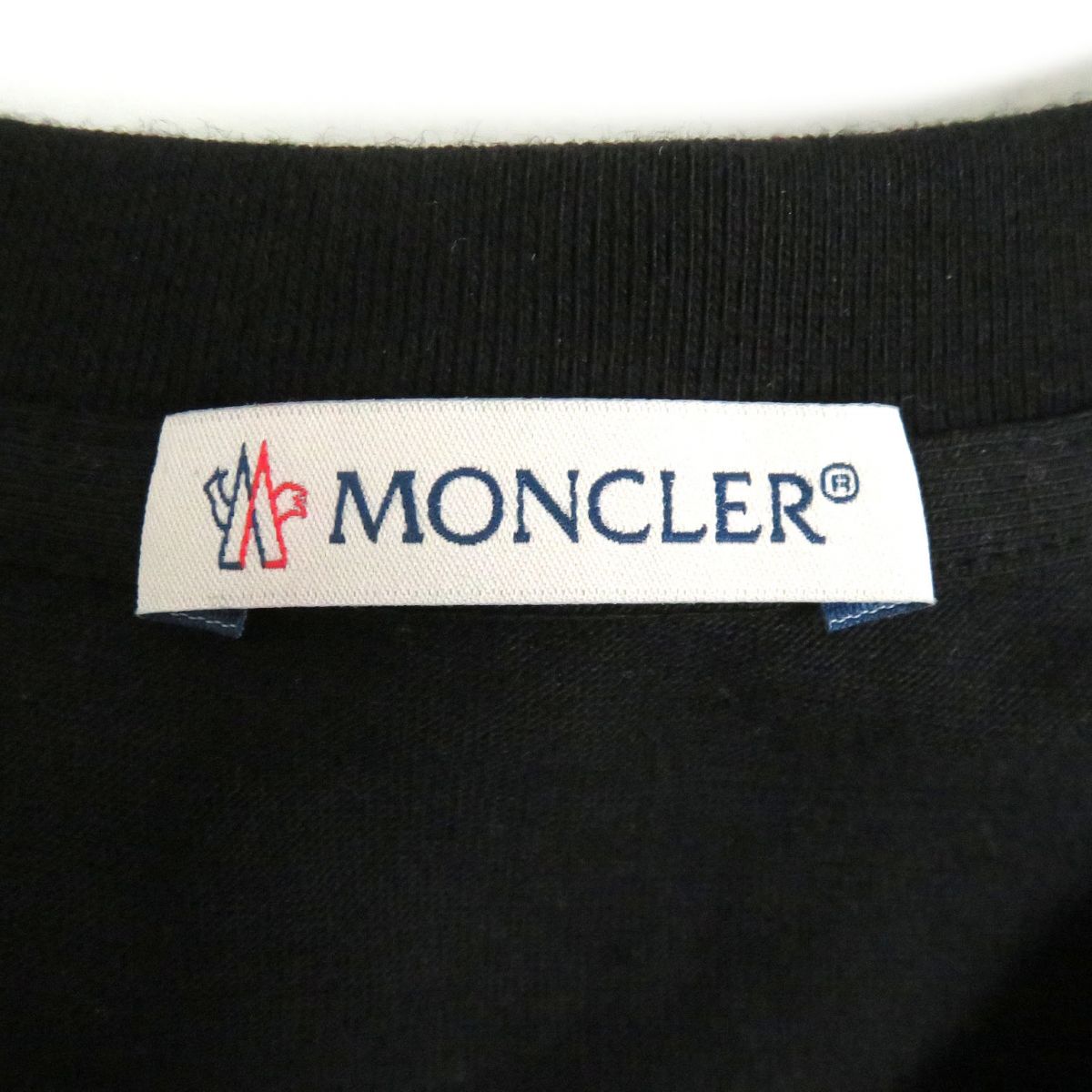 Moncler Cotton Long Sleeve T-Shirt Black XS