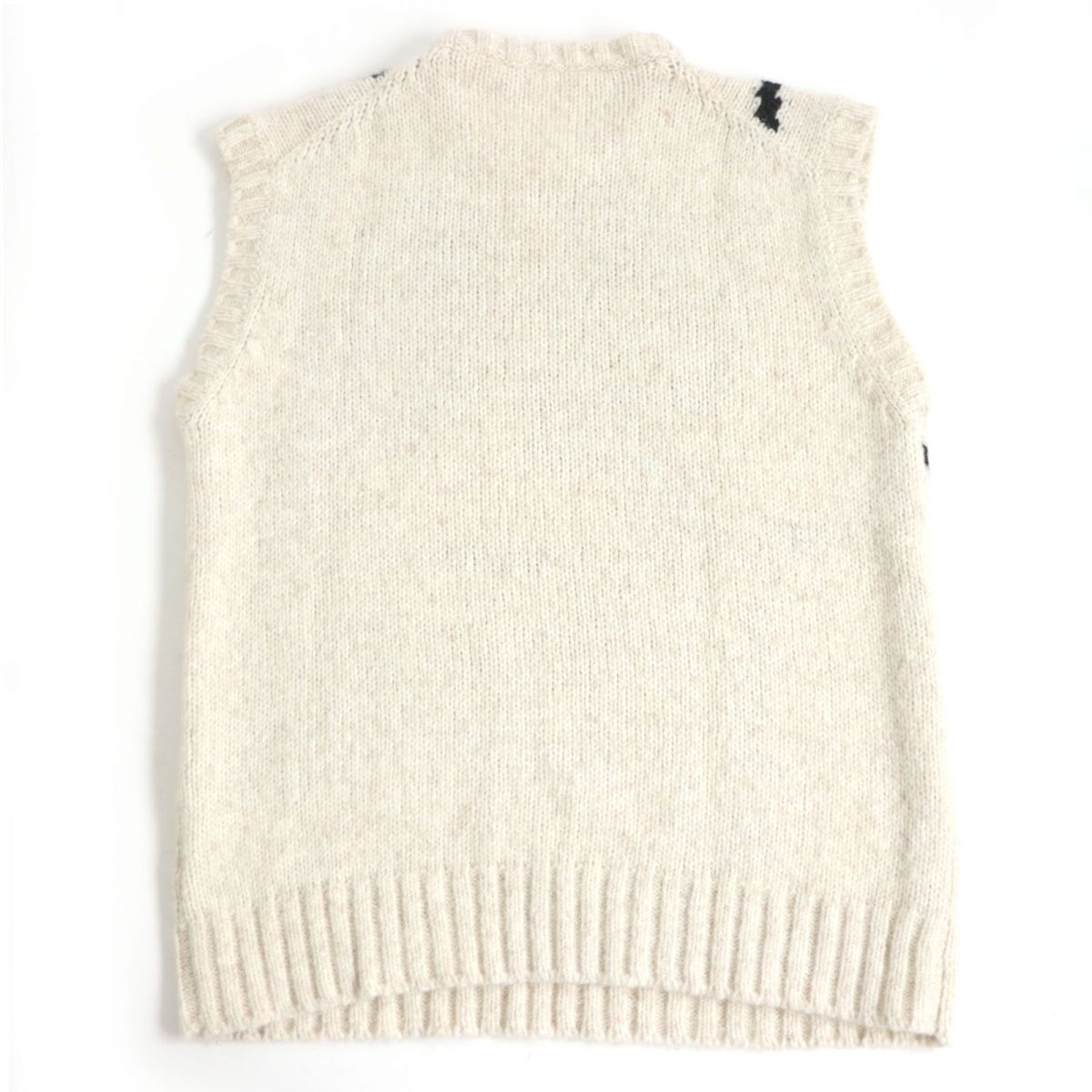 Moncler Genius Alpaca Blend Knit Vest L Beige