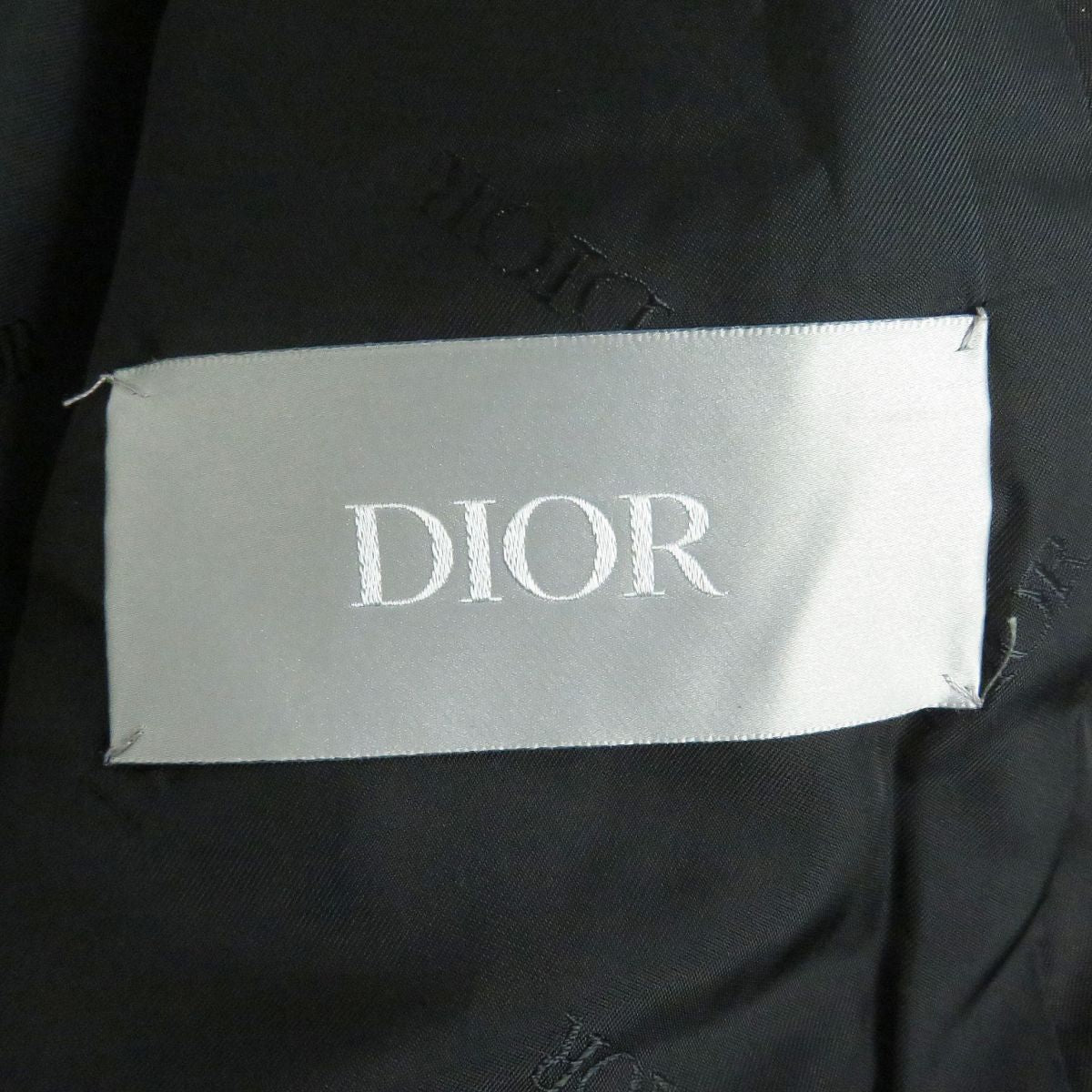 Dior Saddle Pocket Logo Bomber Jacket Black