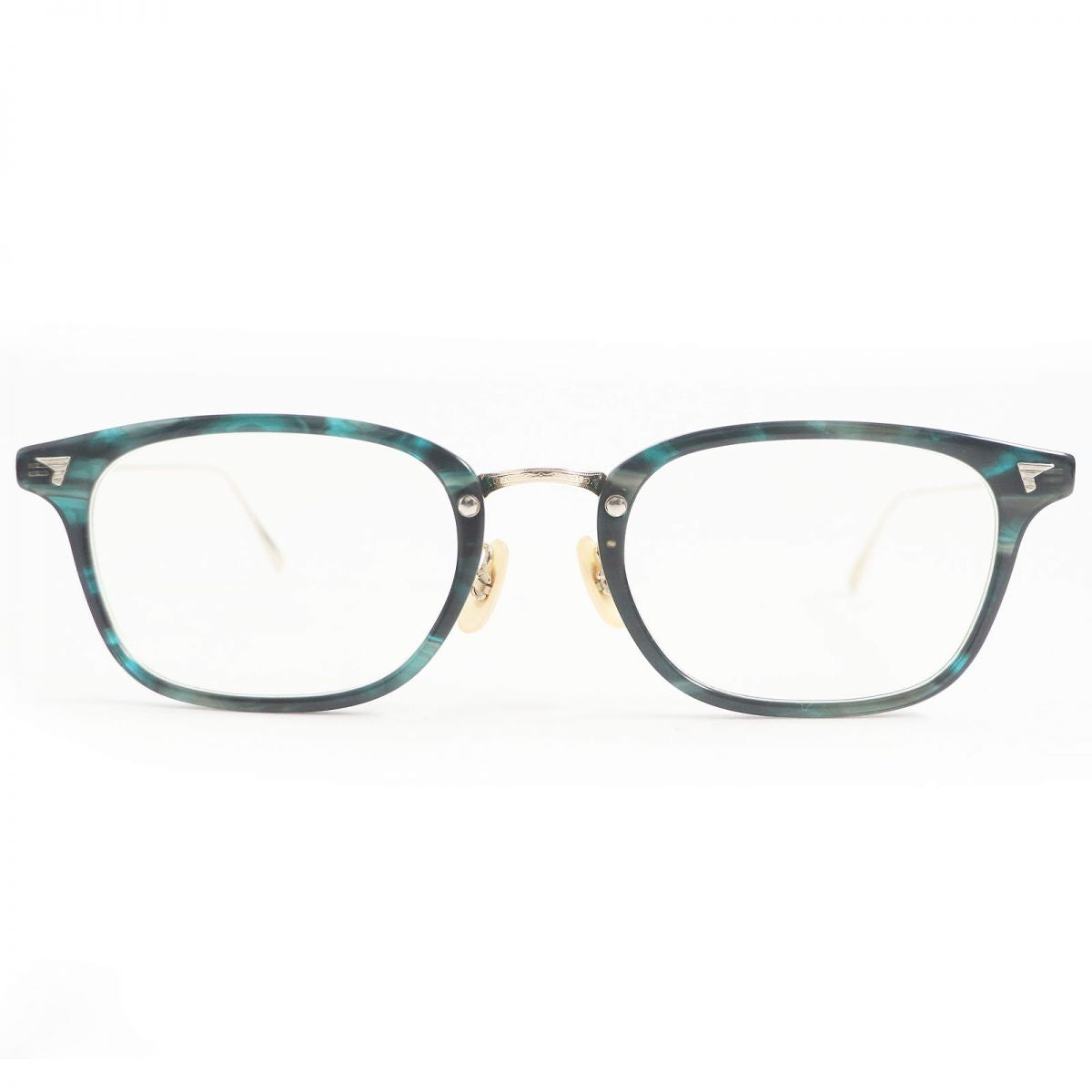 BJ Classic COM-545NT Glasses Clear Green/Gold