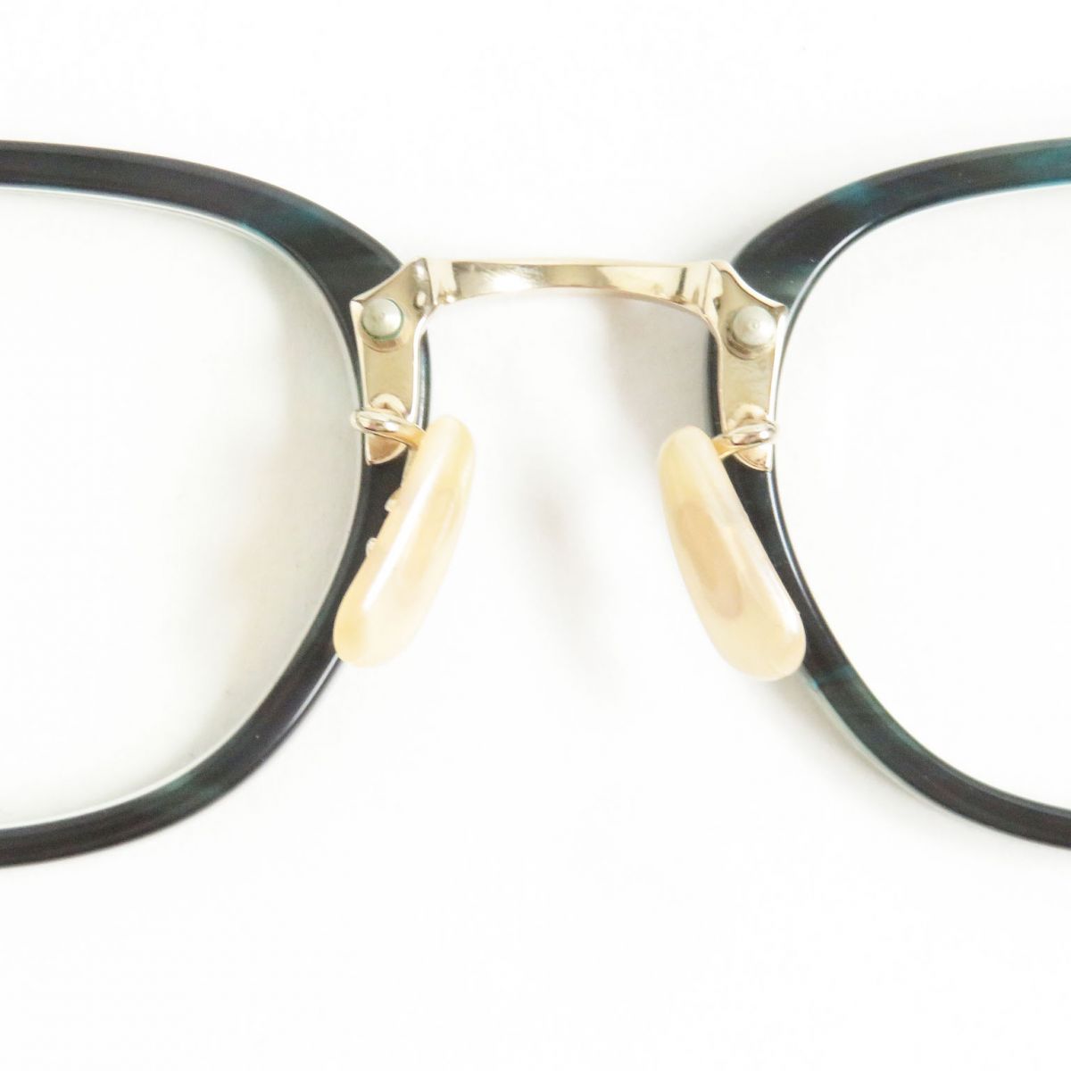 BJ Classic COM-545NT Glasses Clear Green/Gold