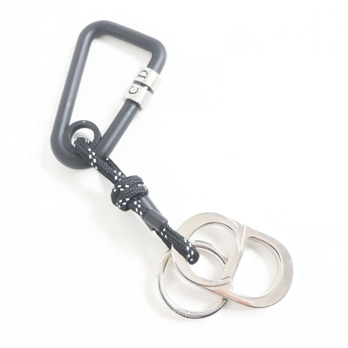 Dior Stainless Steel Carabiner Keychain