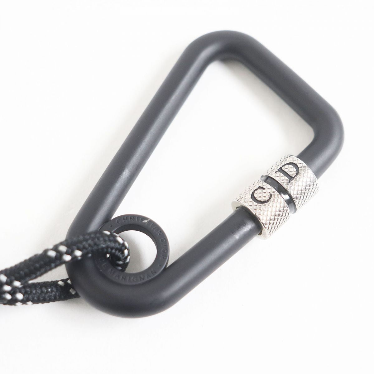 Dior Stainless Steel Carabiner Keychain