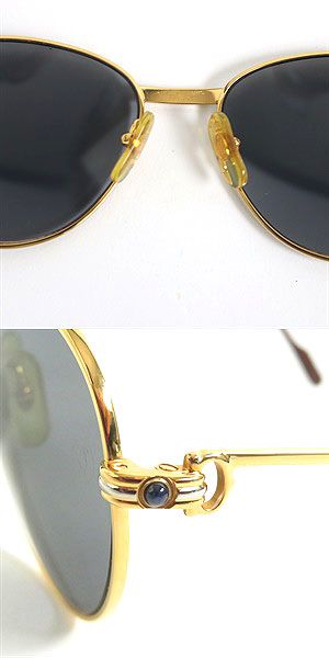 Cartier Vintage Trinity Sapphire Sunglasses